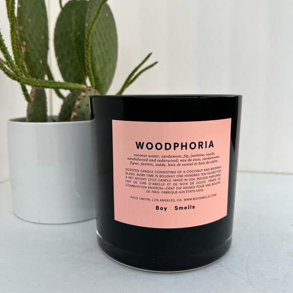 Boy Smells Woodphoria Black Candle - Picture 1 of 7